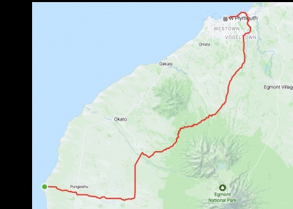 Day 1 - Cape Egmont to New Plymouth